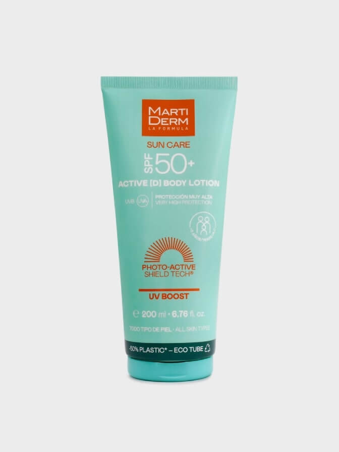 MARTIDERM PROTECTOR SOLAR CORPORAL LOCION CORPORAL ACTIVED SPF50+ 200 Ml